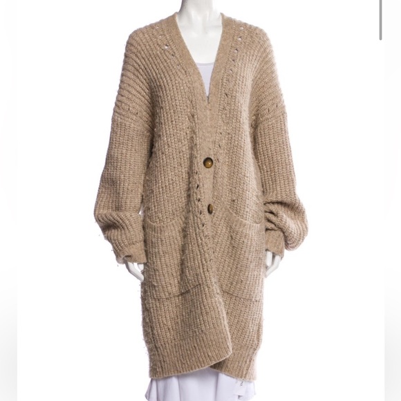 Alpaca V-Neck Cardigan